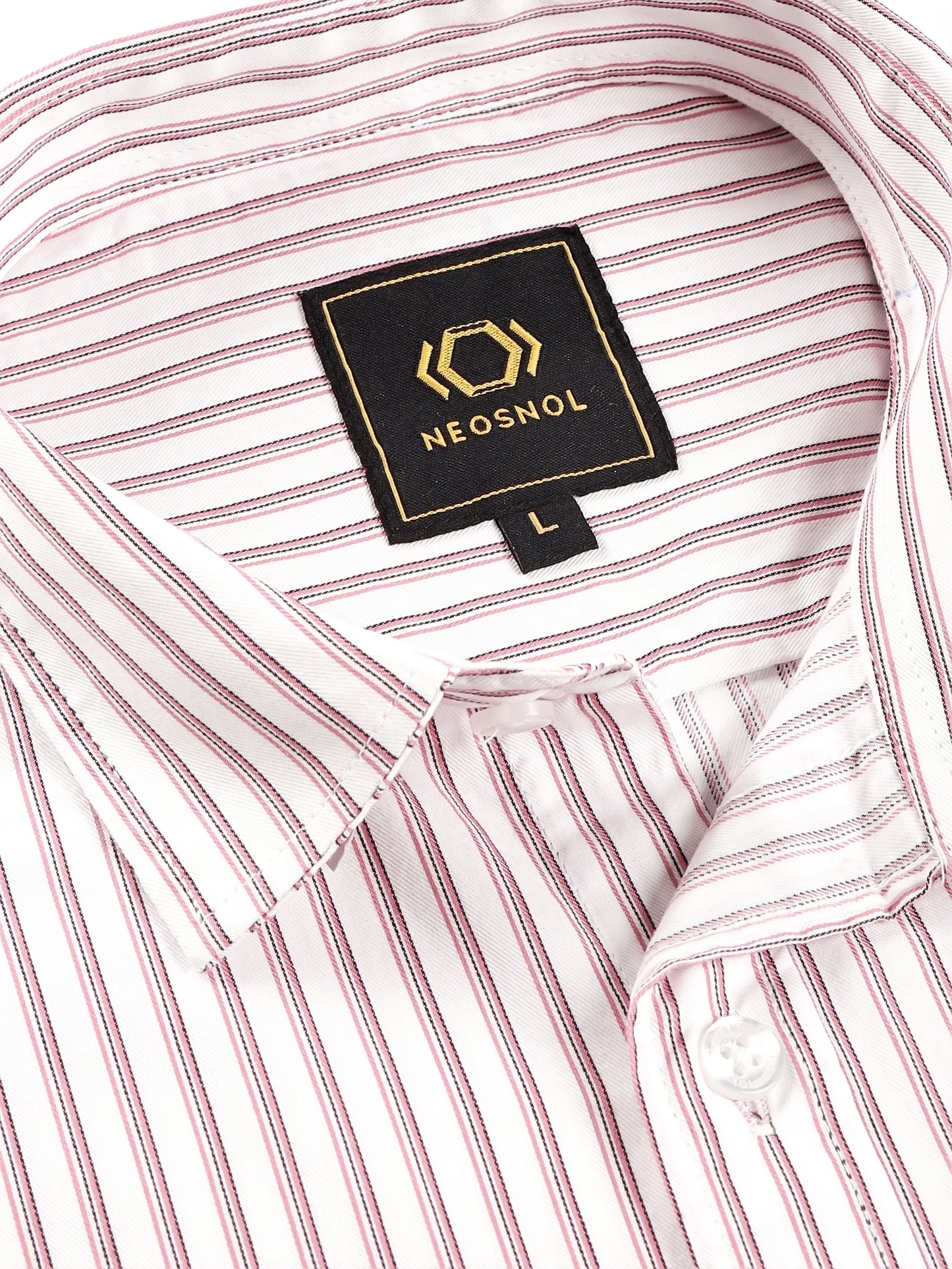 Classic Red Extra-Fine Stripe Shirt